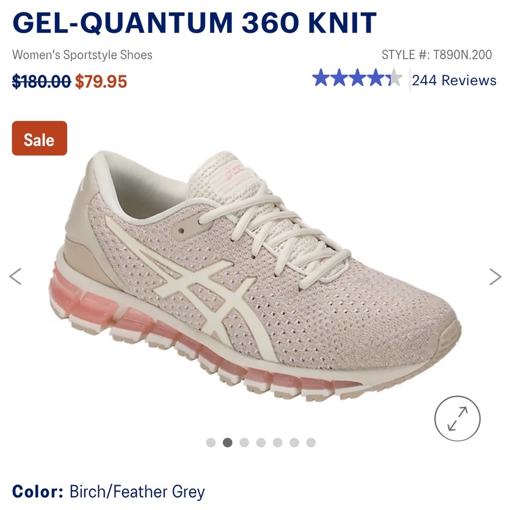 Asics Gel-quantum 360 knit women running shoes